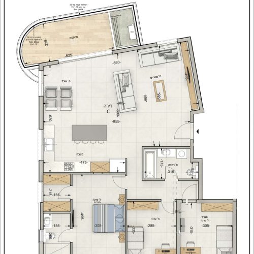 דירות 3.6.9 - 4 חדרים